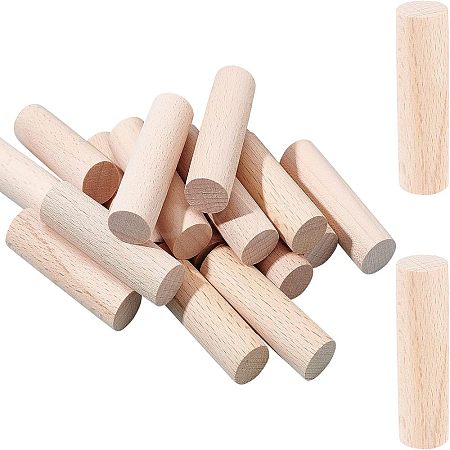  20Pcs Beech Wood Craft Sticks DIY-NB0006-51-1