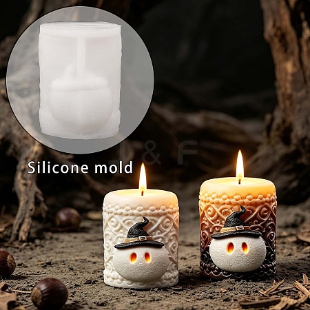 Halloween DIY Silicone Candle Holder Molds SL-CBA2919-01H-1