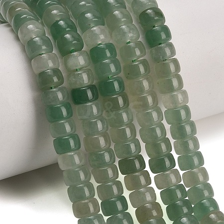 Natural Green Aventurine Beads Strands GG-CBA792A-G05-4x7mm-1