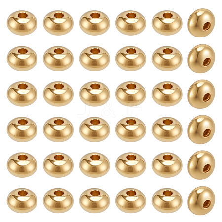 300Pcs Brass Beads KK-ME0002-01-1