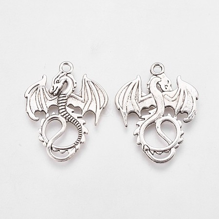 Tibetan Style Alloy Pendants PALLOY-WH0014-04AS-1