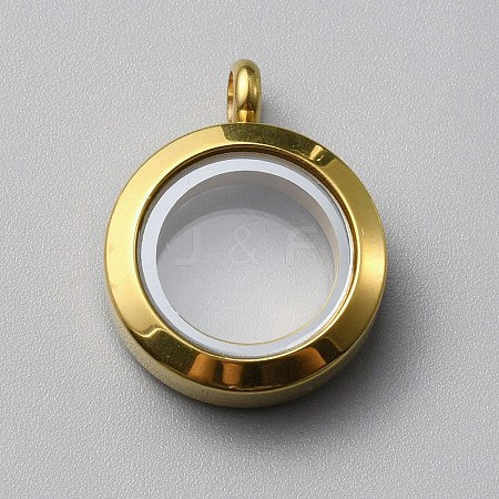 304 Stainless Steel Locket Pendants FIND-WH0032-58A-G-1