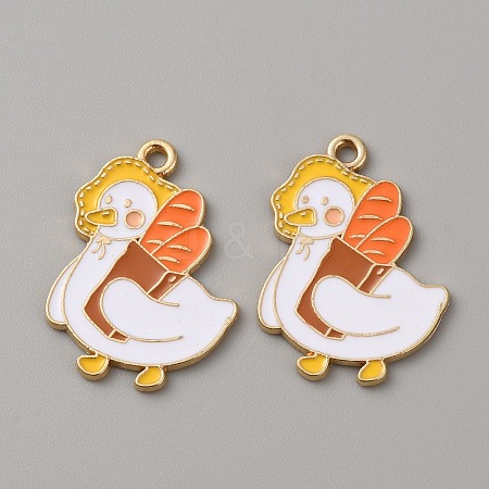 Alloy Enamel Pendants ENAM-CJC0015-15A-1