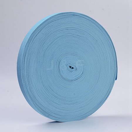 Colored Flat Elastic Rubber Band EC-WH0001-23-1
