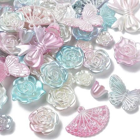 50G Opaque Acrylic Beads MACR-YW0003-68D-1