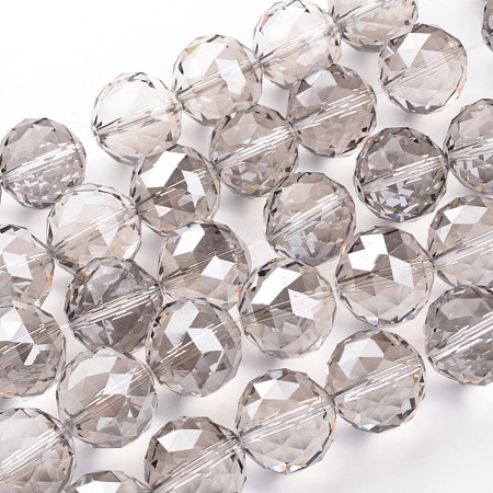 Electroplate Glass Bead Strands EGLA-J140-PL02-20mm-1