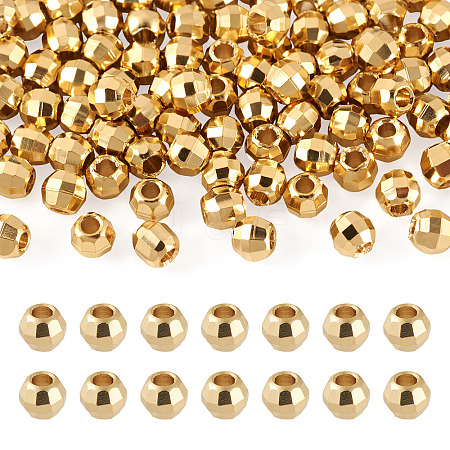 100Pcs Brass Spacer Beads KK-TA0008-36-1