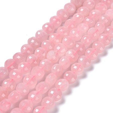 Natural Rose Quartz Beads Strands G-K318-08-1