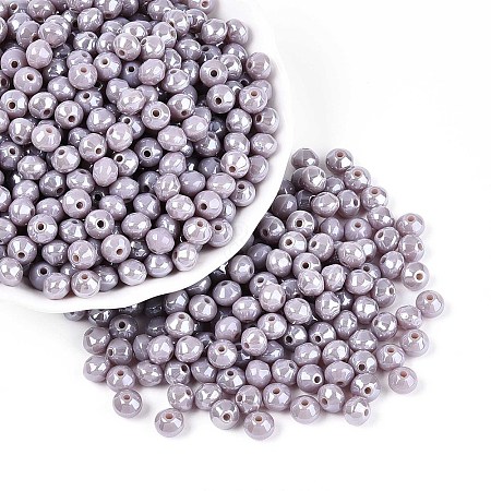 Opaque Colours Glass Seed Beads SEED-N007-34J-1