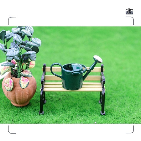 Miniature Spray Painted Alloy Watering Pot MIMO-PW0001-178D-1