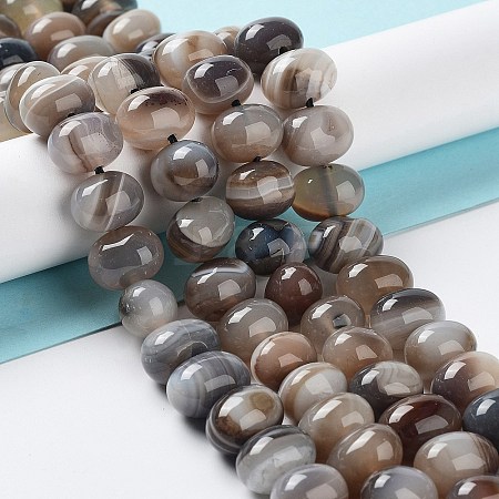 Natural Agate Beads Strands G-G021-03B-05-1