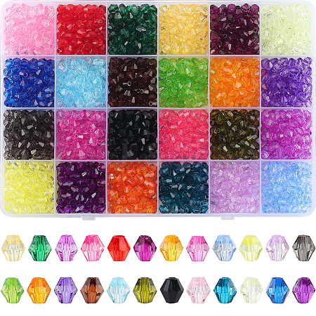 Transparent Acrylic Beads TACR-SP0001-26B-1