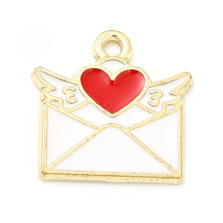 Alloy Enamel Pendants ENAM-D041-05A-1