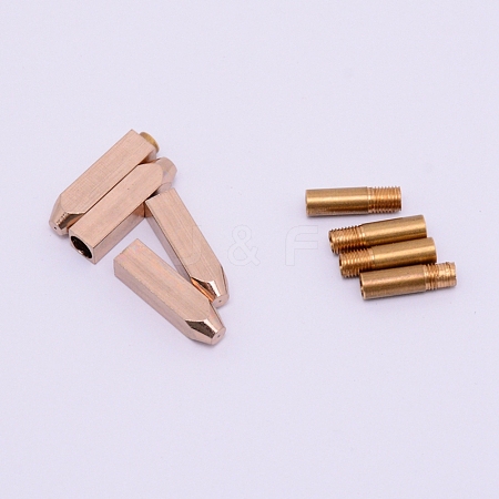 Zinc Alloy Capsule Lace Lock Buckles AJEW-WH0129-17RG-1
