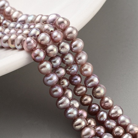 Natural Cultured Freshwater Pearl Beads Strands PEAR-C003-10G-1
