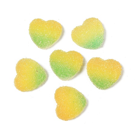 Imitation Candy Food Style Resin Cabochons RESI-R461-01K-1