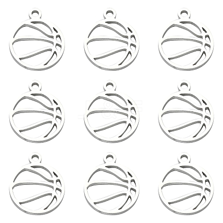 304 Stainless Steel Charms STAS-CJC0008-11P-02-1