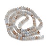 Natural Angelite Beads Strands G-RM241221-N1-4