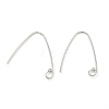 Brass Earring Hooks KK-G557-50P-1
