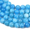 Natural Dyed White Jade Beads Strands GG-CBAEB22-B01-8mm-07-3