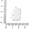 304 Stainless Steel Pendants SA-CBAE115-08P-3