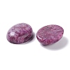 Natural Lepidolite/Purple Mica Stone Cabochons G-K317-B09-3
