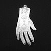 Tarnish Resistant 201 Stainless Steel Pendants STAS-S105-LA116-1