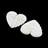 Natural Freshwater Shell Pendants BSHE-G034-17-2