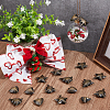 30Pcs 3 Styles Christmas Iron Pendants IFIN-NB0001-61-4