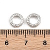 Brass European Beads KK-CBA78C7-36C-P-3