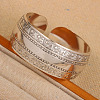 Tibetan Style Alloy Cuff Bangles FS-WGDEA5F-06-1