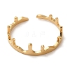 304 Stainless Steel Open Cuff Ring RJEW-Z026-04G-2