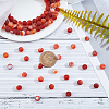 Natural Grade A Striped Agate/Banded Agate Beads Strands G-AR0003-12-3