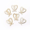 Iron Filigree Pendants LS-X-IFIN-F158-09G-1