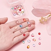 40Pcs 4 Style Transparent Glass Cabochons GGLA-YW0001-09-7