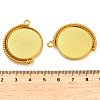 Zinc Alloy Pendant Cabochon Settings X-FIND-NH0001-13B-G-3