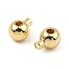 Brass Crimp Beads KK-Z030-16B-G-1