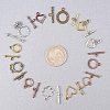 Tibetan Style Alloy Toggle Clasps TIBE-PH0004-04-WH-4
