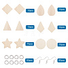 DIY Dangle Earring Making DIY-TA0001-15P-2