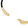 Braided Steel Wire Bangles Making KK-CBA6056-02A-G-2