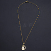 201 Stainless Steel Pendants Necklaces LS-NJEW-S105-JN707-45-2-2