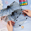 Polyester Mesh Bridal Veils AJEW-WH0470-10B-3