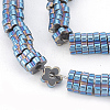 Electroplate Non-magnetic Synthetic Hematite Beads G-T061-134A-3