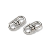 304 Stainless Steel Double Eye Swivel Clasps STAS-L300-011B-P-2