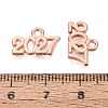 New Year's Day Alloy Charms FIND-N014-01RG-3