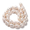 Natural Cultured Freshwater Pearl Beads Strands PEAR-L033-86-3