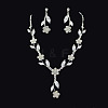 Alloy Rhinestone Jewelry Sets FS-WG30807-01-4
