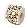 Brass Enamel Butterfly Link Chains CHC-F021-03G-02-3