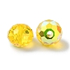 AB Color Plated Glass Beads EGLA-P059-03A-AB13-2