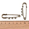 304 Stainless Steel Safety Pins Brooch Findings SA-CBA4160-04C-AB-3